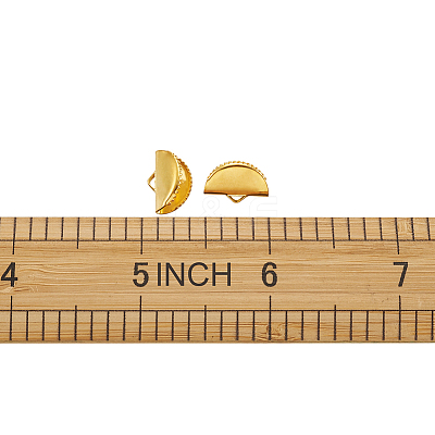 Iron Ribbon Crimp Ends IFIN-TAC001-06A-G-1