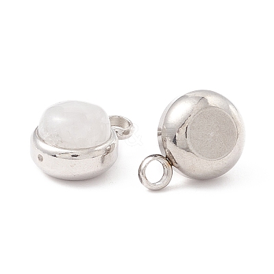 Natural Quartz Crystal Charms G-K325-01P-03-1