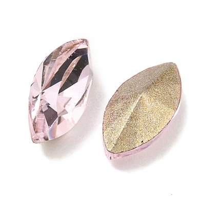 Glass Rhinestone Cabochons RGLA-L029-12A-223-1