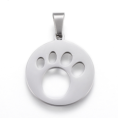 Non-Tarnish 304 Stainless Steel Pendants STAS-I086-04P-01-1