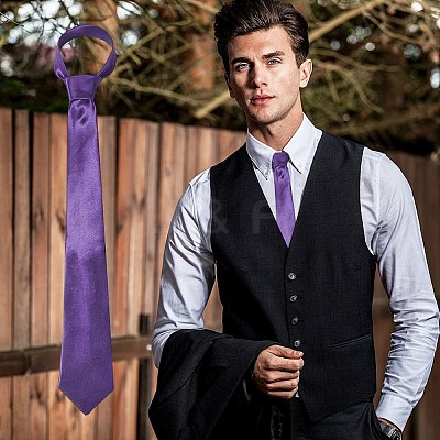 Polyester Ties for Men AJEW-WH20006-250B-05-1