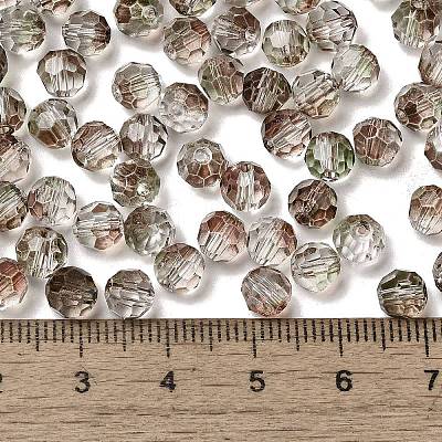 Transparent Colours Glass Round Beads SEED-F006-04A-04-1