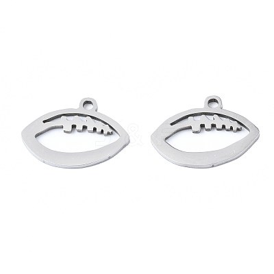 Non-Tarnish 201 Stainless Steel Pendants STAS-T044-252P-1