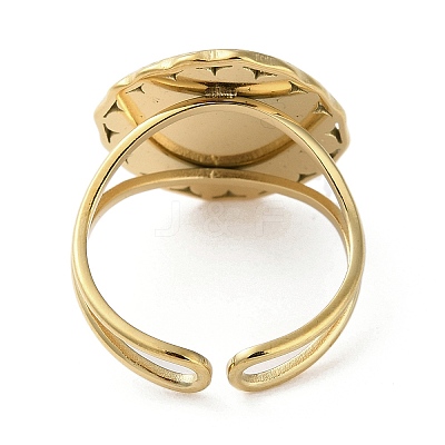 Ion Plating(IP) 304 Stainless Steel Finger Rings High Polished RJEW-C075-04D-G-1