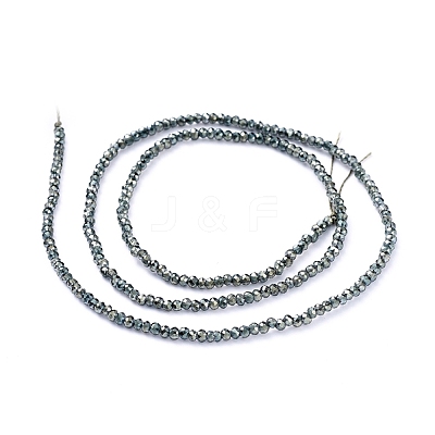 Electroplate Glass Beads Strands EGLA-F149-FR-02-1