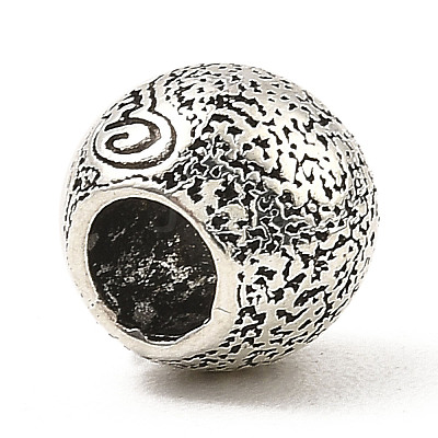 Tibetan Style Alloy European Beads FIND-E041-03AS-1