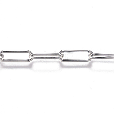 Non-Tarnish 304 Stainless Steel Chains CHS-G017-08P-1
