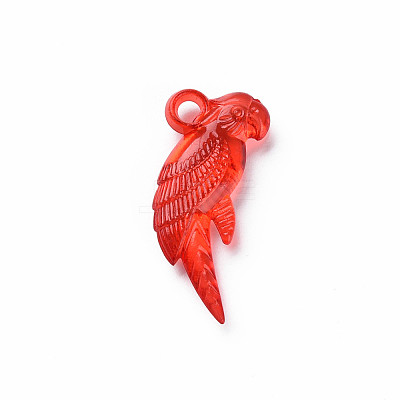 Transparent Acrylic Pendants MACR-N013-028-1