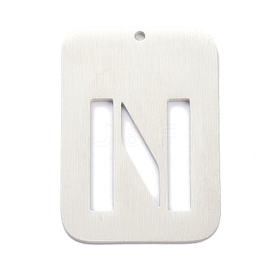 Non-Tarnish 304 Stainless Steel Pendants STAS-K216-49N-P-1