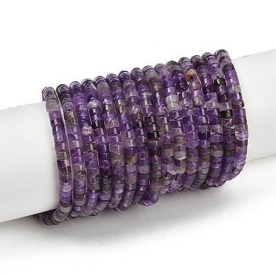 Natural Amethyst Beads Strands X-G-H230-81-1