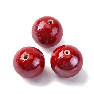 Handmade Polymer Clay Beads PORC-K005-02-1