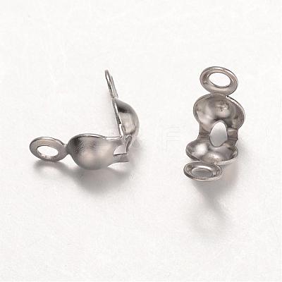 Tarnish Resistant 316 Surgical Stainless Steel Bead Tips STAS-K102-01P-1