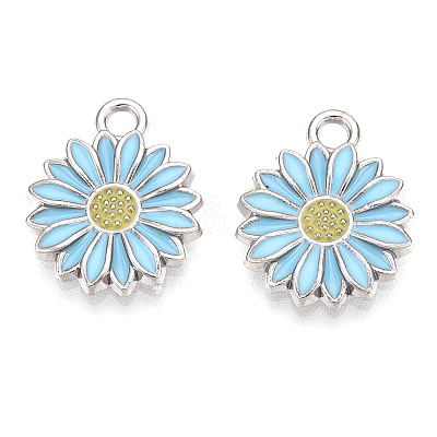 Alloy Enamel Pendants ENAM-A139-05P-03-1
