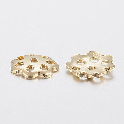 304 Stainless Steel Bead Caps STAS-H436-38-1