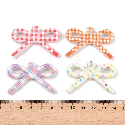 Printed Plastic Pendants KY-P023-01A-M-1