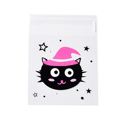 Halloween Theme Plastic Bakeware Bag ABAG-F007-03B-1
