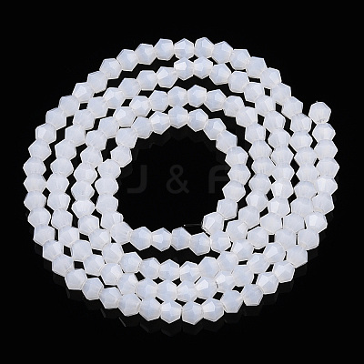 Imitation Jade Glass Beads Strands EGLA-A039-J2mm-D06-1