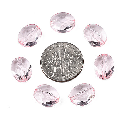 Transparent Acrylic Beads TACR-S154-18A-26-1