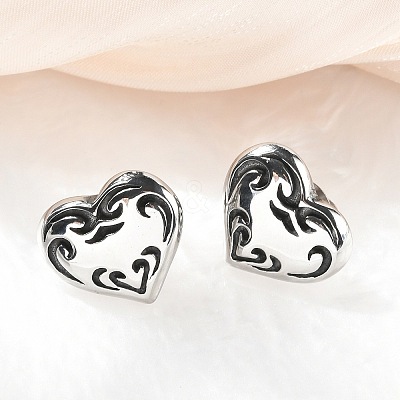 316 Surgical Stainless Steel Stud Earrings EJEW-R022-02AS-1