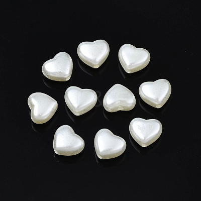 ABS Plastic Imitation Pearl Beads X-KY-S170-02-1