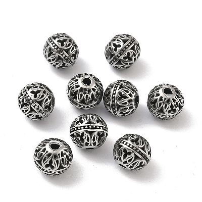Retro 316 Surgical Stainless Steel Beads STAS-L307-17AS-01-1
