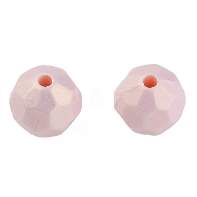 Spray Painted Acrylic Beads MACR-N006-26-C01-1