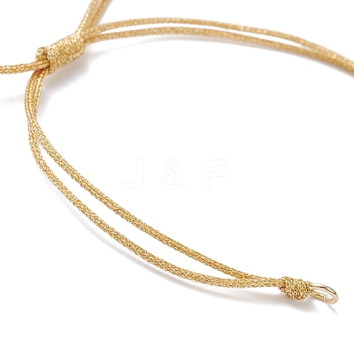 Polyester Cord Braided Bracelet Making AJEW-JB01376-1