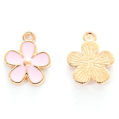 Alloy Enamel Charms X-ENAM-R059-02A-RS-1