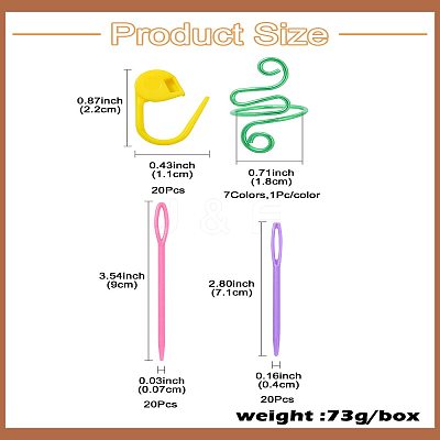 DIY Sewing Knitting Kit DIY-CJ0002-87-1