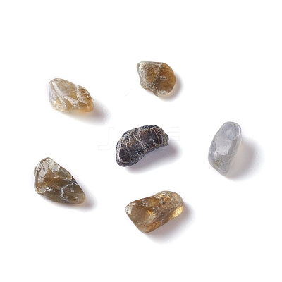 Natural Labradorite Chip Beads G-M364-15-1