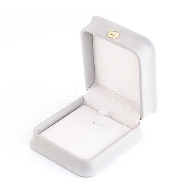PU Leather Necklace Pendant Gift Boxes LBOX-L005-F01-1