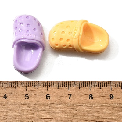 Opaque Resin Cabochons RESI-H035-03-1