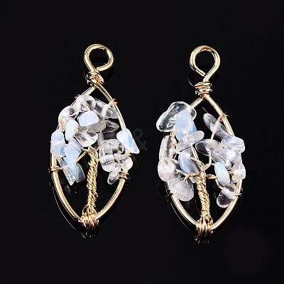 Opalite Pendants G-T131-98B-01-1