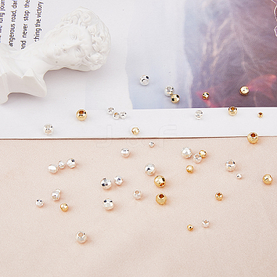 200Pcs 8 Styles Alloy Spacer Beads FIND-HY0003-19-1