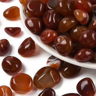 Dyed & Heated Natural Agate Beads G-J402-02A-01-1