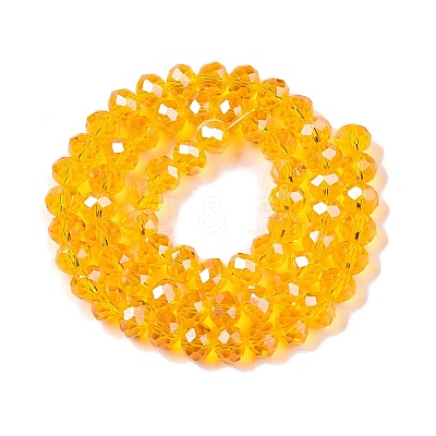 Electroplate Glass Beads Strands EGLA-A044-T8mm-A05-1