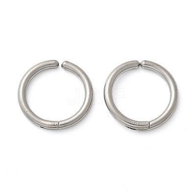 201 Stainless Steel Cuff Earring EJEW-C131-01E-P-1