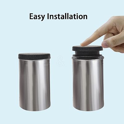 64Pcs 4 Style Plastic Furniture End Caps FIND-CA0005-46-1