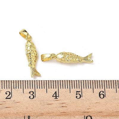 Brass Pendants KK-I371-16G-1