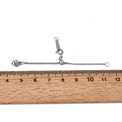 Adjustable 304 Stainless Steel Box Chain Extender SA-CBA61B8-05P-A-1