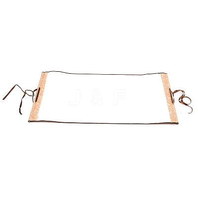 Polyester Horizontal Painted Scroll LS-AJEW-WH0230-78B-1