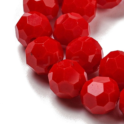 Opaque Glass Beads Stands EGLA-A035-P8mm-D16-1