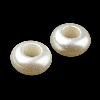 ABS Imitation Pearl Beads X-OACR-K001-32-1