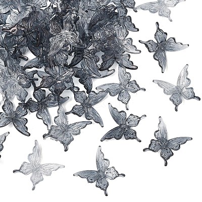 50Pcs Transparent Acrylic Beads TACR-YW0003-35C-1