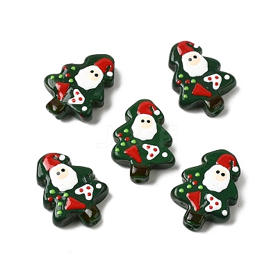 Christmas Theme Handmade Lampwork Beads LAMP-I027-07-01-1