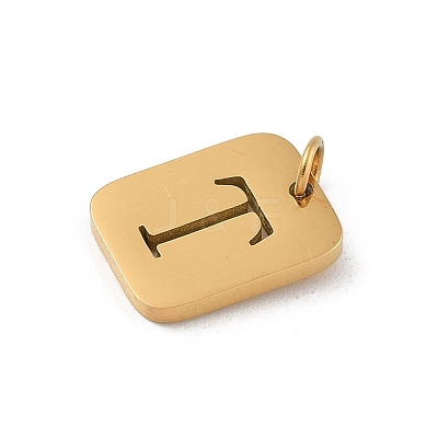 304 Stainless Steel Charms STAS-R001-01G-T-1