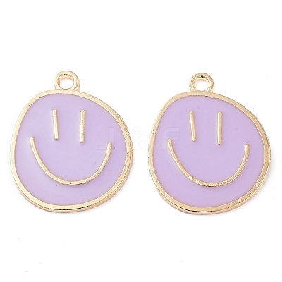 Alloy Enamel Pendants PALLOY-S192-03G-03-1