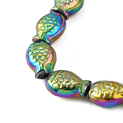 Electroplate Glass Beads Strands EGLA-V001-01G-1