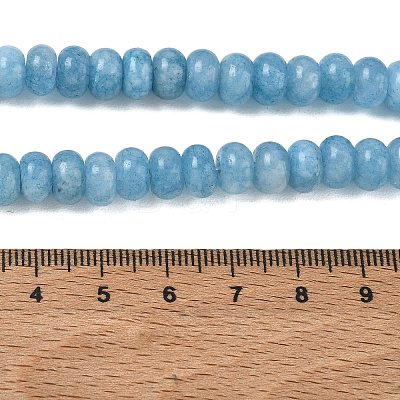 Dyed Natural White Jade Beads Strands GG-CBA9281-A17-5x8mm-1