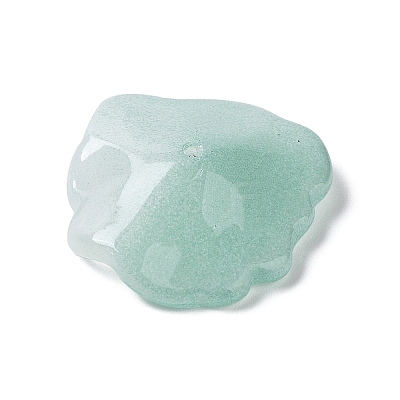 Transparent Glass Beads Caps GLAA-A011-08B-1